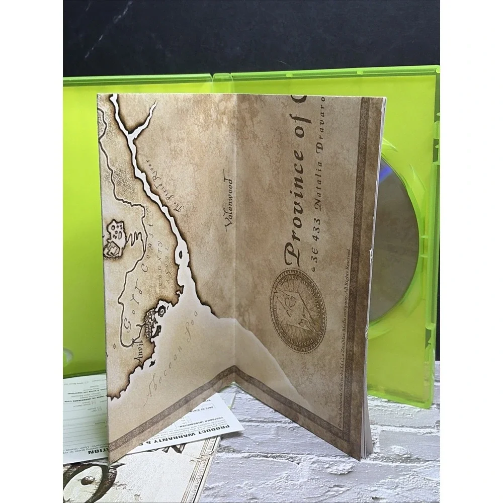 The Elder Scrolls IV: Oblivion Xbox 360 Complete -Man/Map/Reg Card T&W Free Ship